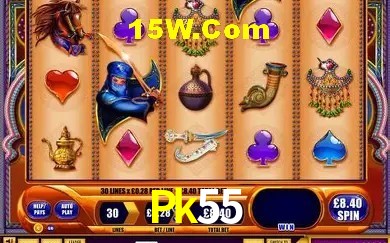 Biblioteca de slots populares na Pk55